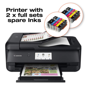 Canon Pixma TS9550 + 2 Full sets of Compatible Inks