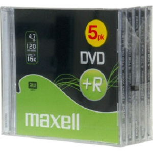 Maxell DVD-R 5 Pack