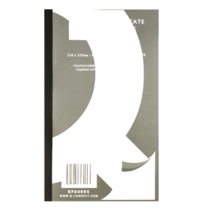 Q-Connect Feint Ruled Duplicate Book 210x127mm