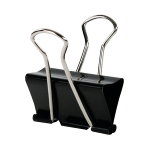 Q-Connect Foldback Clip 42mm Black (Pack of 10)