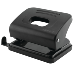 Q-Connect Medium Duty Hole Punch 20 Sheet Black 87
