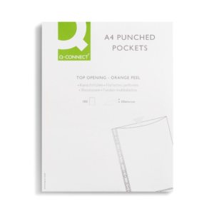 Q-Connect Punched Pockets