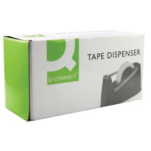 Q-Connect Tape Dispenser Large Black