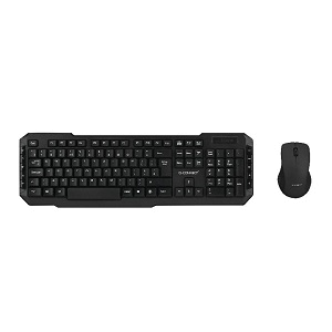 Q-Connect Wireless Keyboard & Mouse Black