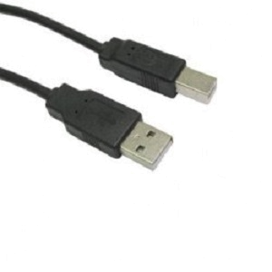 CDL-105 USB 2.0 A-B Black Printer Lead 5.0MTR