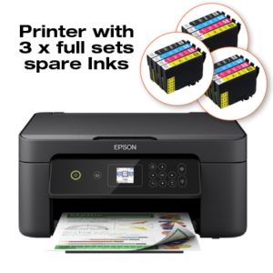 Epson XP-3205 + 3 Full sets of Compatible Inks