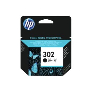 genuine hp 302 black