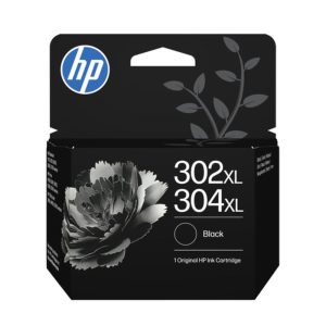 genuine hp 304xl black