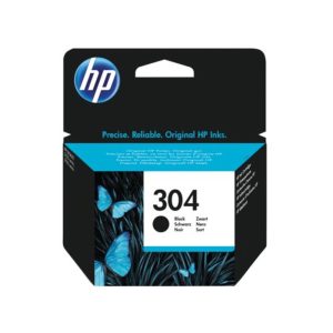 genuine hp 304 black