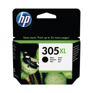 genuine hp 305xl black