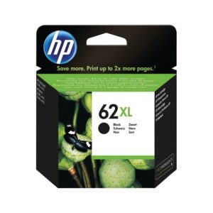 genuine hp 62xl black