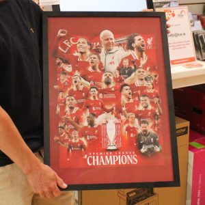LFC Champions Framed Poster