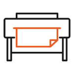 large format printing icon